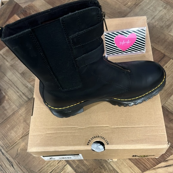🖤DR MARTENS TAMELA BLACK WYOMING BOOTS NWT 🖤 - Picture 12 of 15